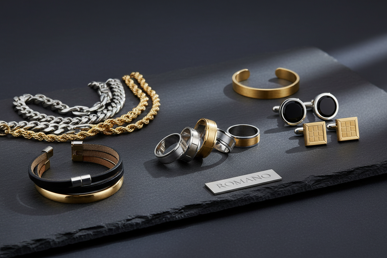 collezione gioielli uomo